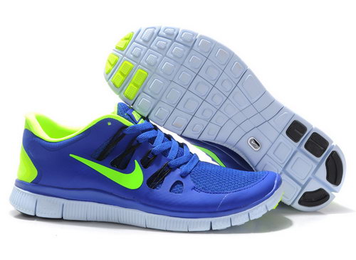 Nike Free Run +3 5.0 Mens Blue Green Portugal